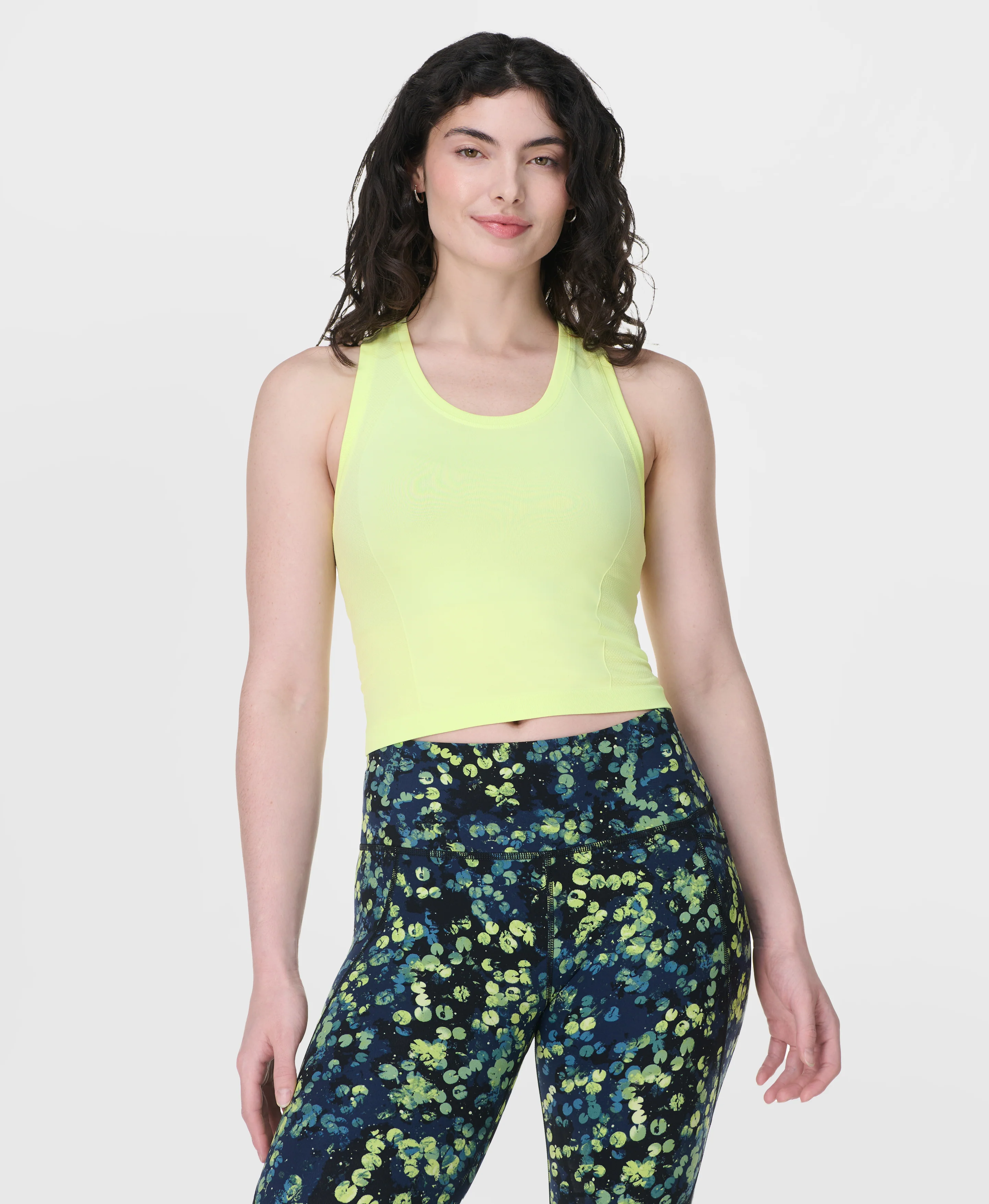 Athlete Crop Seamless Workout Tank Top - Image 4