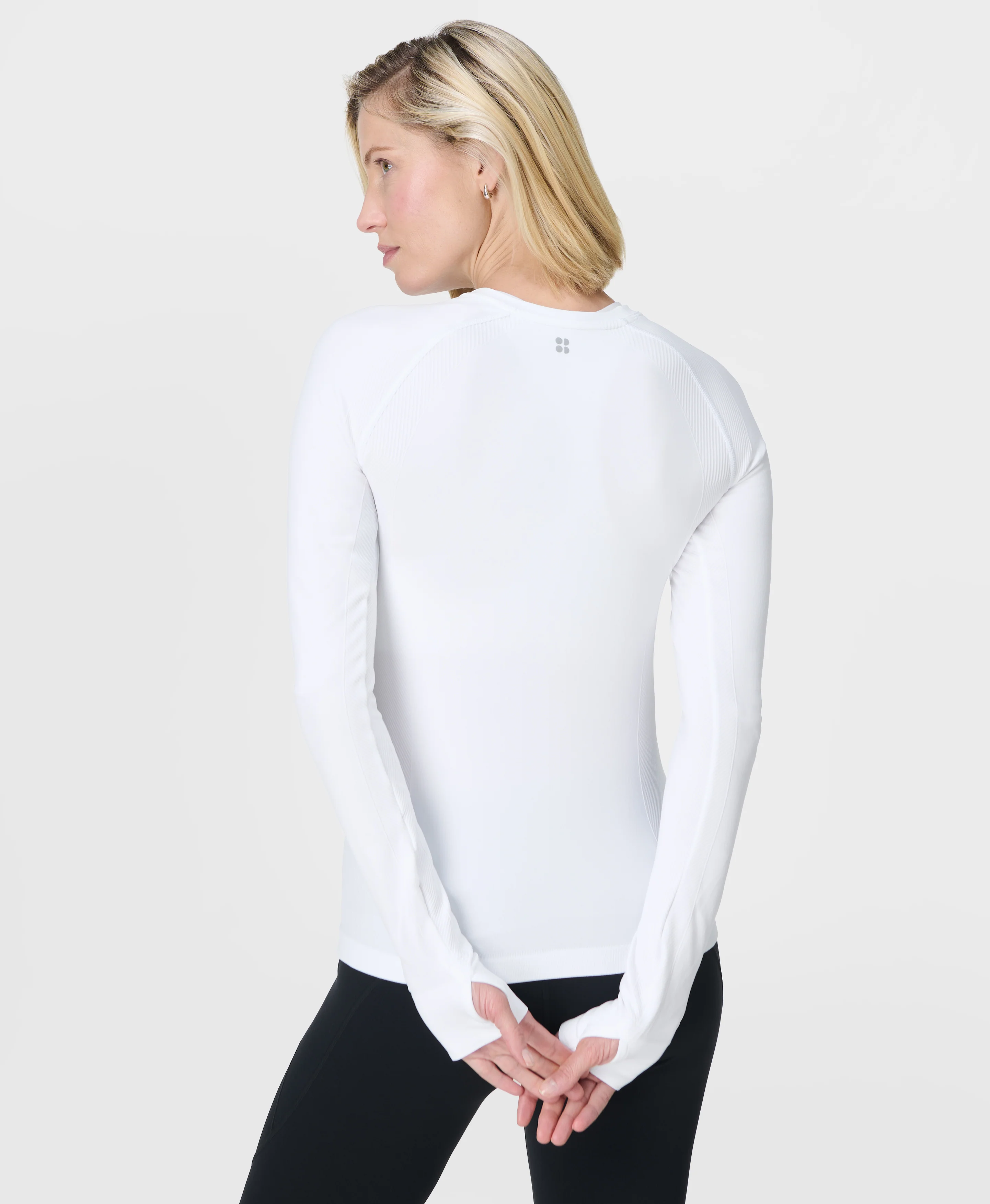 Athlete Seamless Workout Long Sleeve Top - Image 3