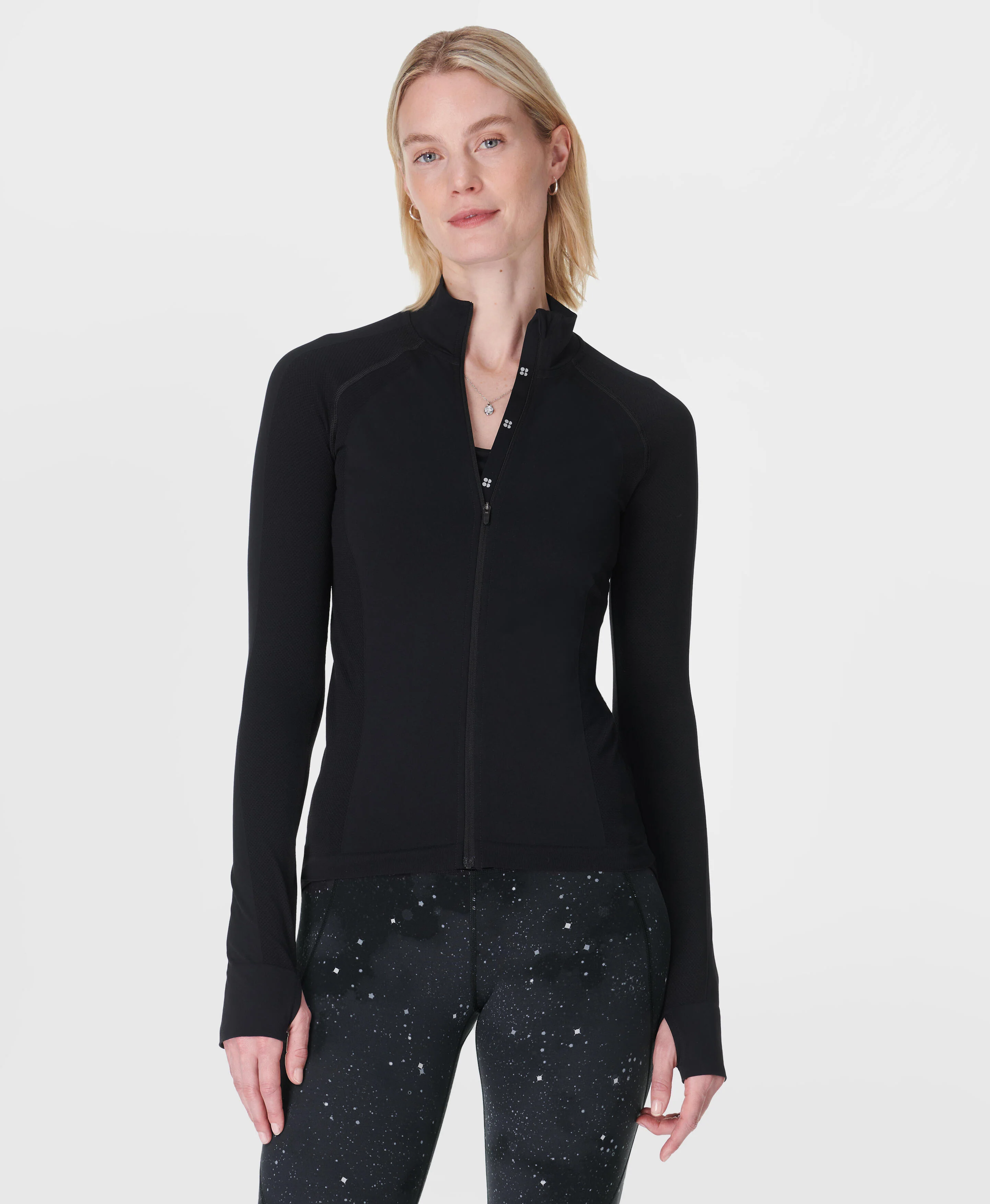 Athlete Seamless Workout Zip Up - Image 4