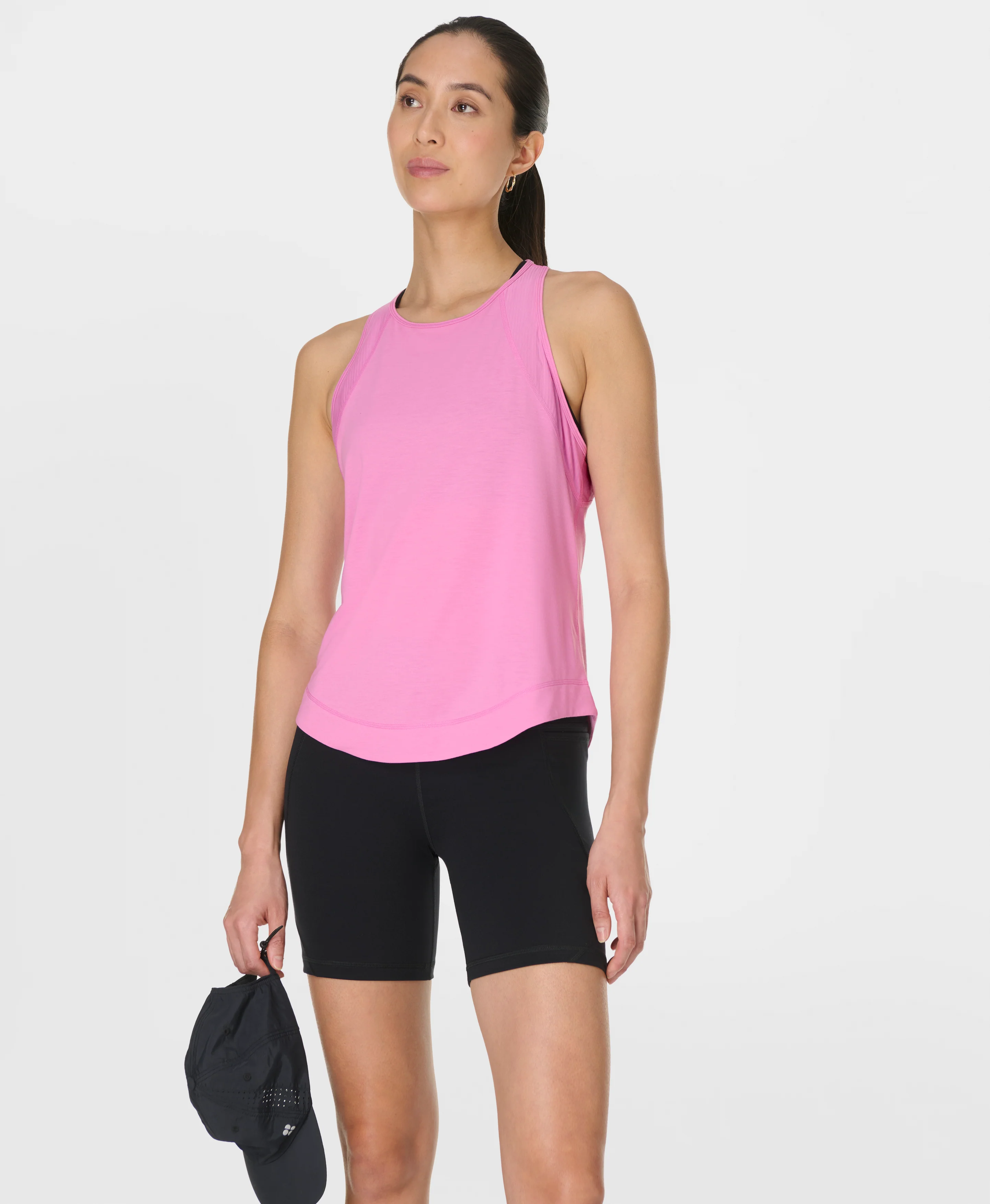 Breathe Easy Mesh Run Tank Top