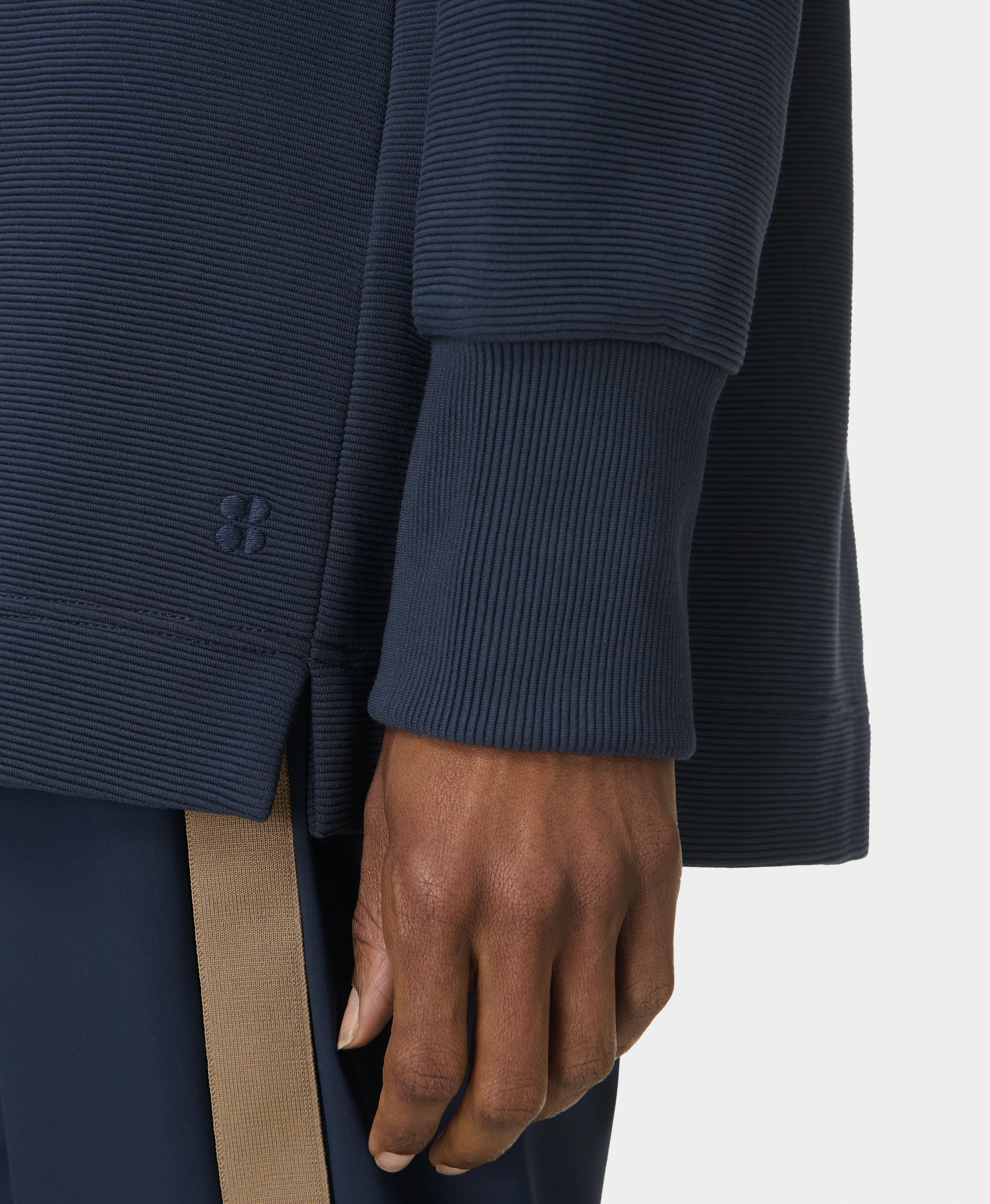 Peaceful Rib Half Zip Sweatshirt - Image 5