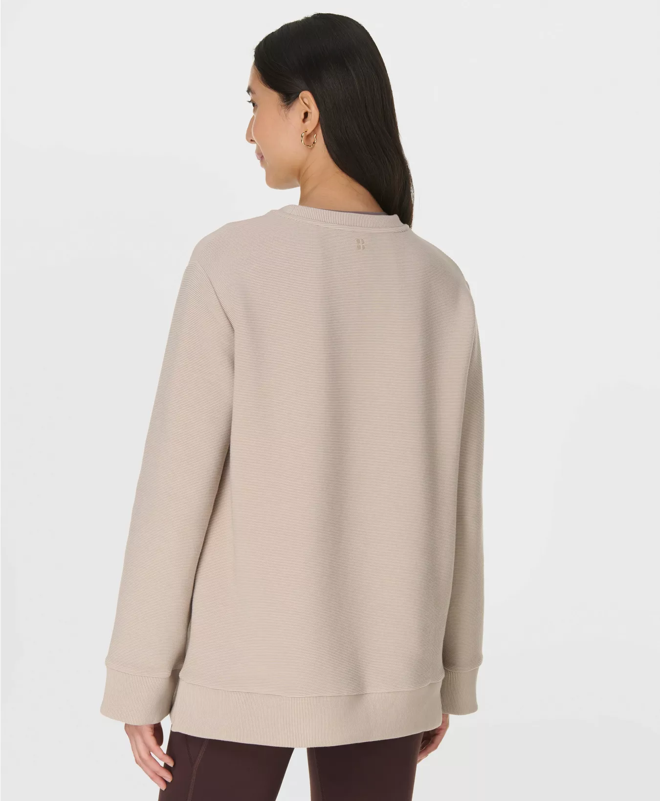 Peaceful Ribbed Sweatshirt - Image 3