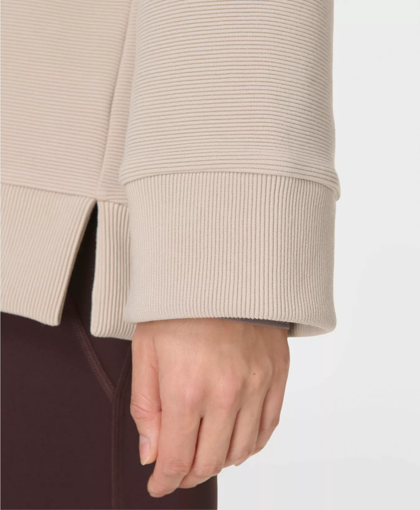 Peaceful Ribbed Sweatshirt - Image 6