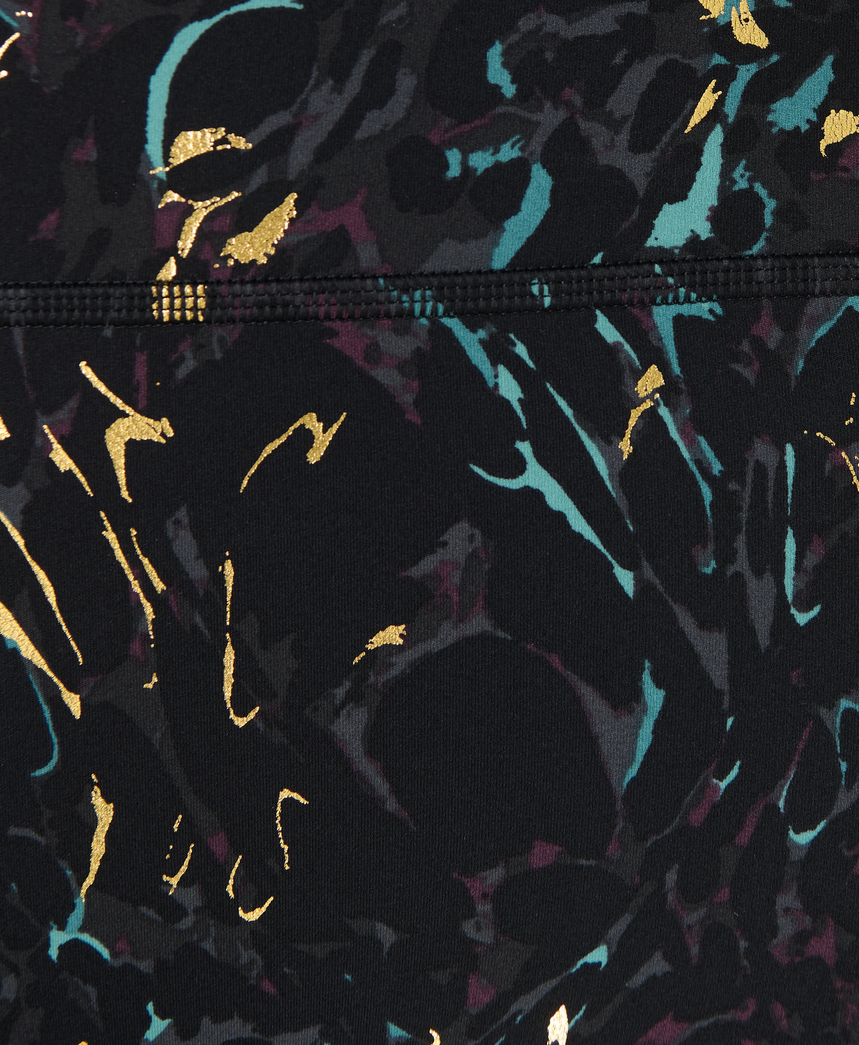 Power 7/8 Foil Workout Leggings - Image 10