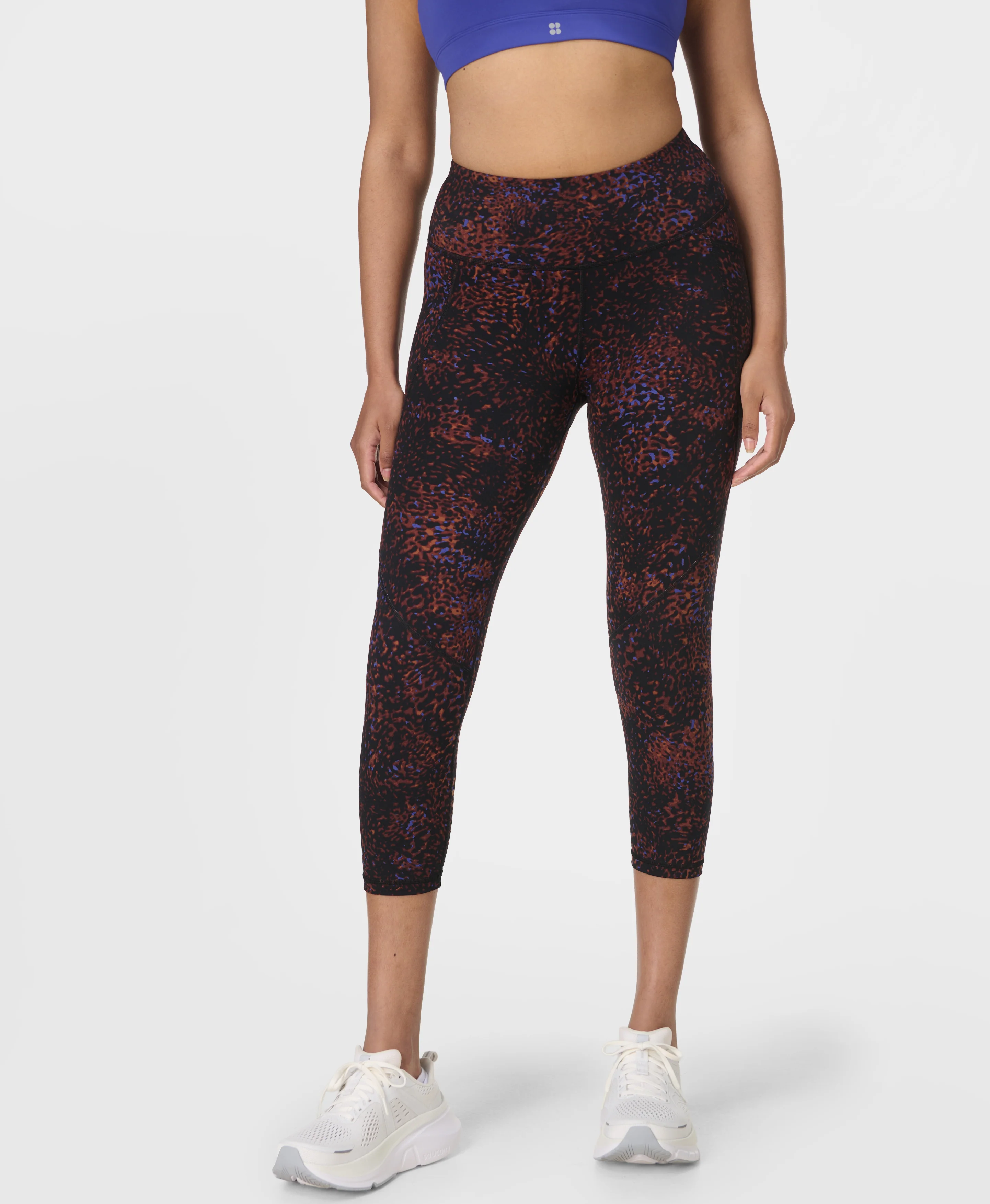 Power Cropped Workout Leggings - Image 4