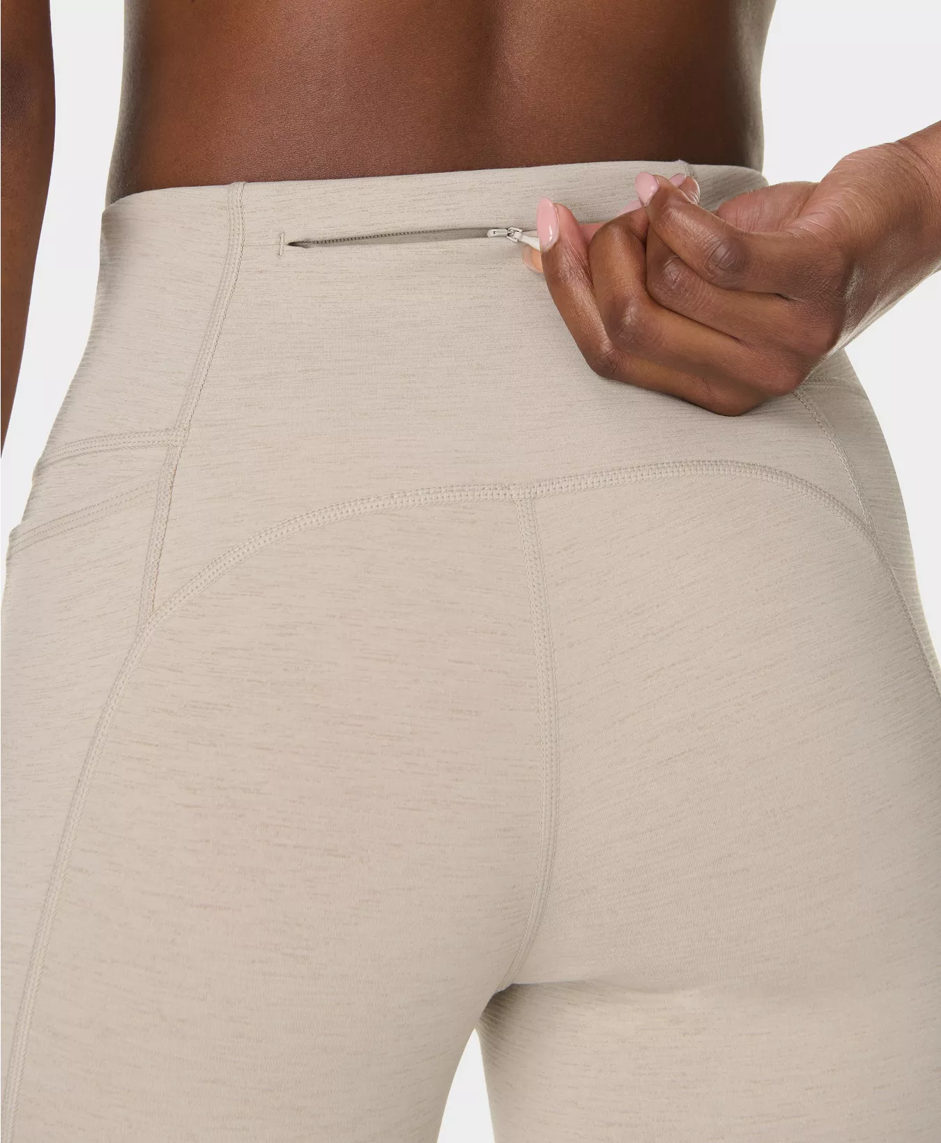 Simplified Soft Move Marl Leggings - Image 7
